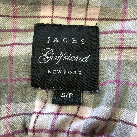 Jachs New York Plaid Flannel Fleece Lined Shacket Small - Picture 4 of 9